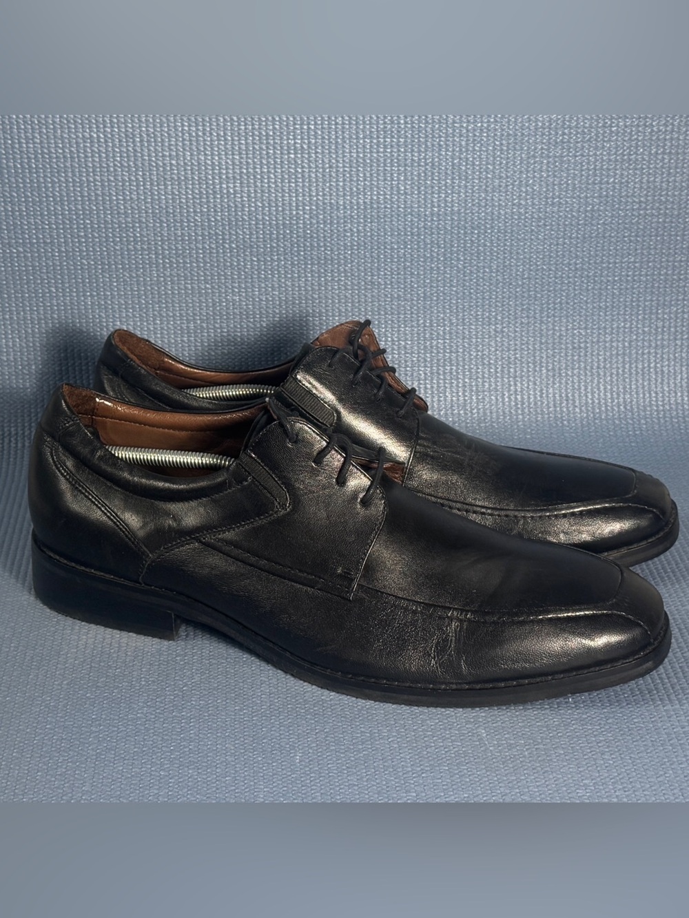 Johnston & Murphy Men's Bartlett Moc-Toe Lace Up Oxford Shoes Size 14